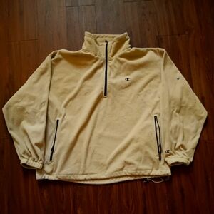 Beige Champian Quarter Zip